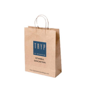 Dikey Kraft Karton Çanta 24X16 cm Fiyat Sorunuz